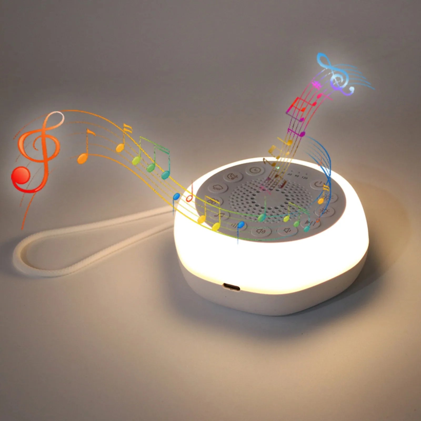 LullabyGlow Sound Machine & Nightlight