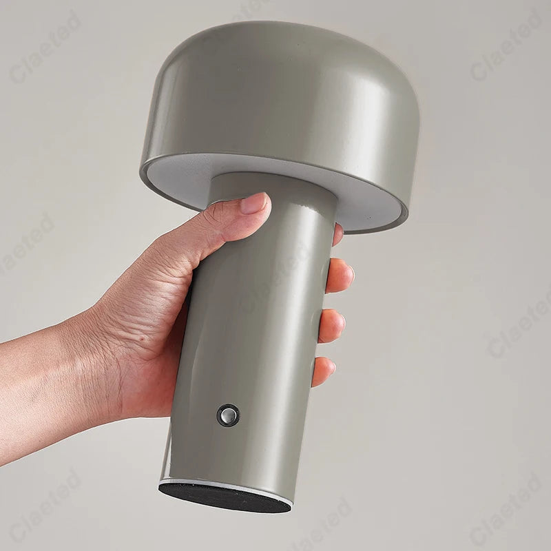 Portable Stylish Mushroom Lamp – USB Rechargeable & Touch Control