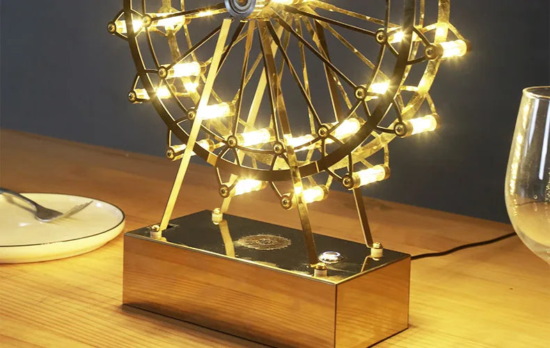 LED Ferris Wheel Table Lamp