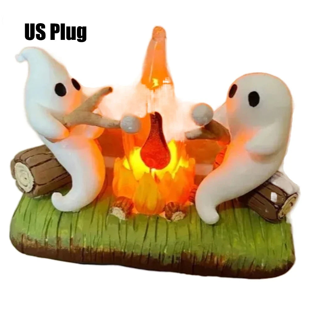 Ghost Campfire Nightlight