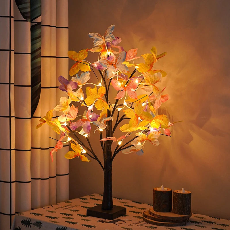 Butterfly Blossom LED Tree Lamp