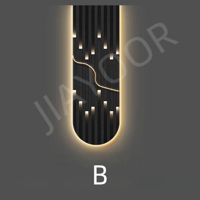 Abstract Mural Luxury Wall Light Dimmable variant product view