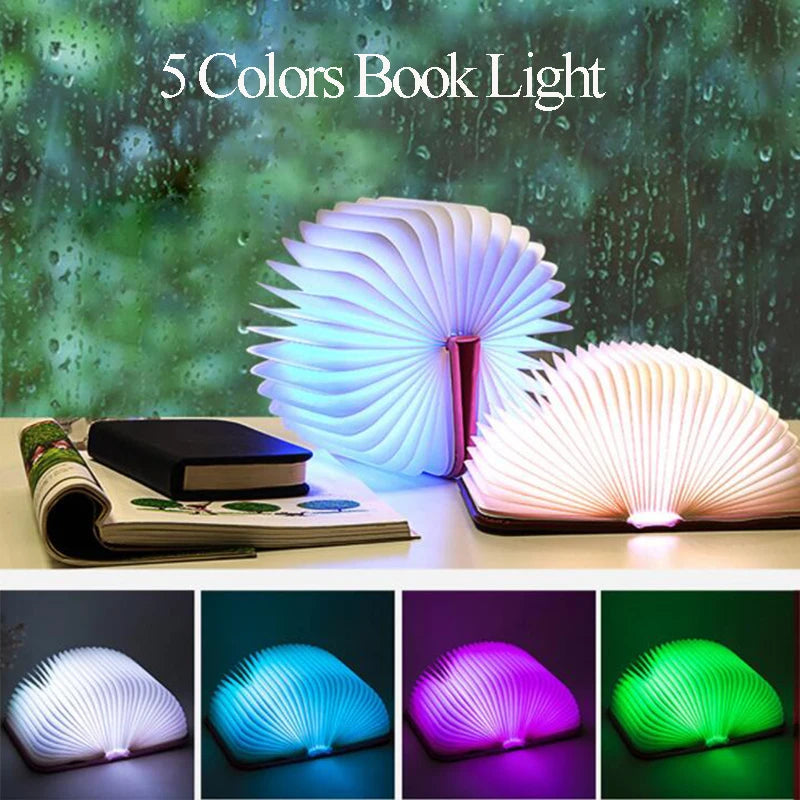 LuminFold Book Night Light