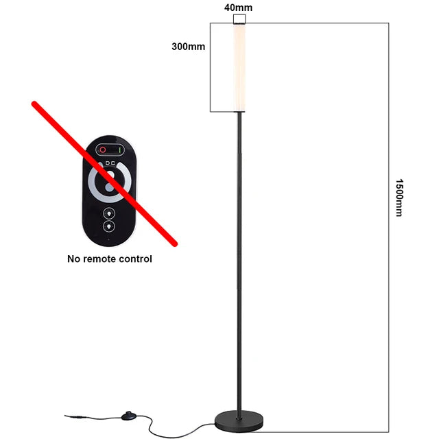 Shelf Floor Storage Floor Lamp Dimmable Remote Control variant product view