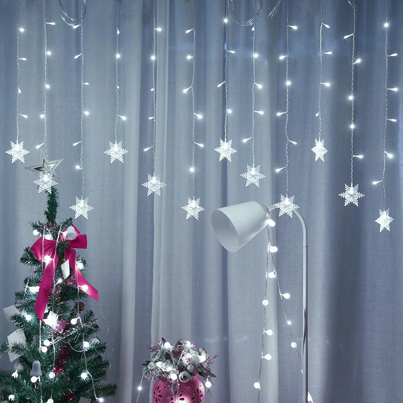 Window Curtain Fairy String Lights Touch Control Dimmable variant product view