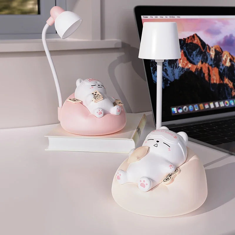 Sleeping Kitty Rechargeable Nightlight
