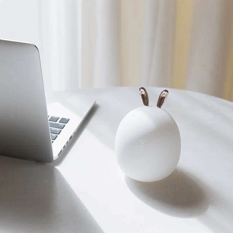 Soft Glow Animal Nightlight – Deer & Rabbit Designs