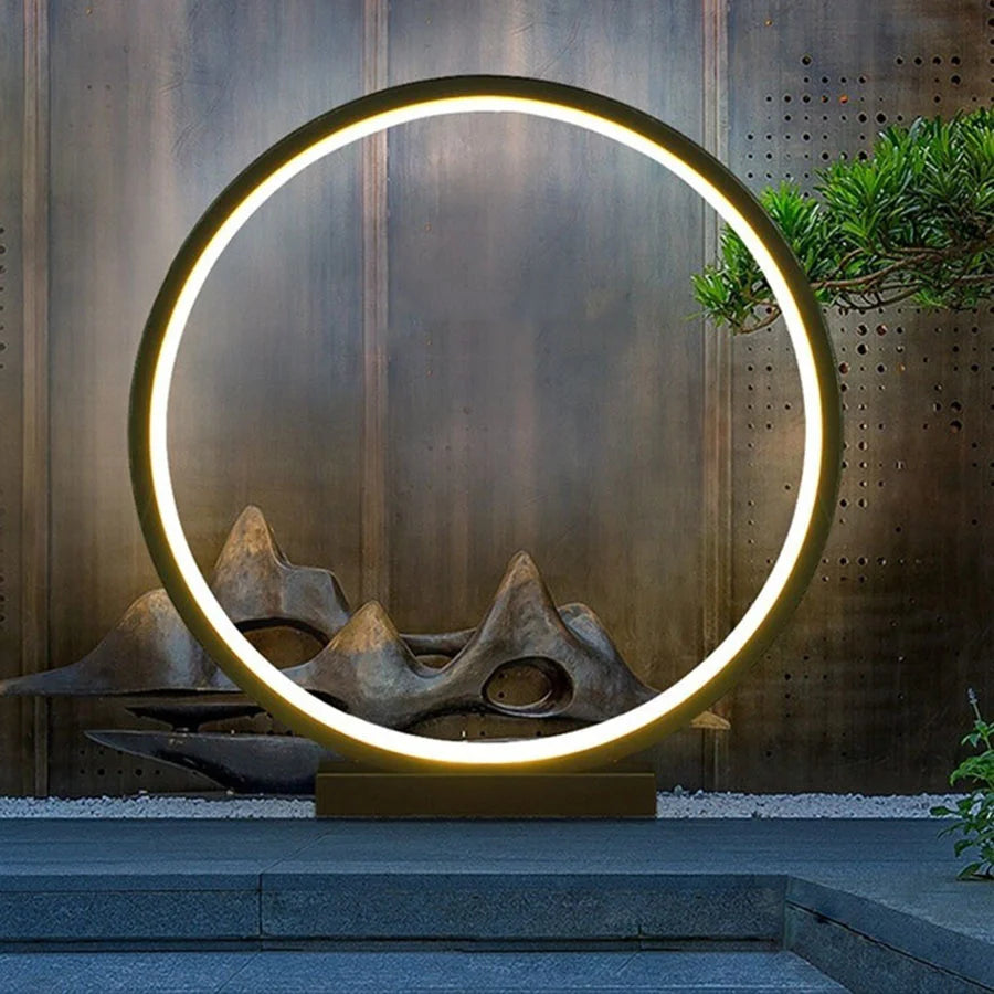 Lunar Halo Outdoor Lamp