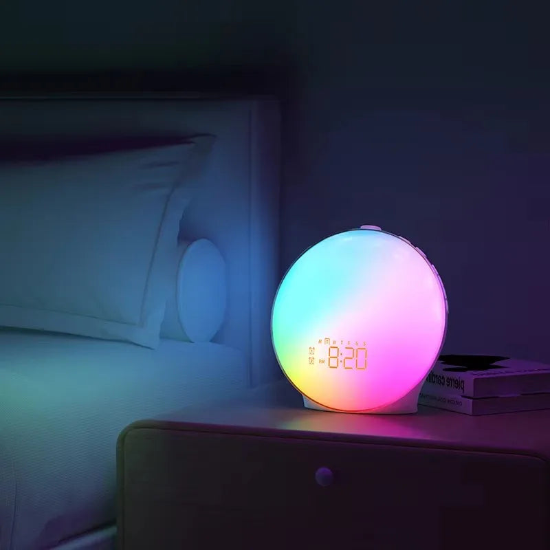 LUMINA RISE – Smart Sunrise Alarm & Ambient Glow Clock