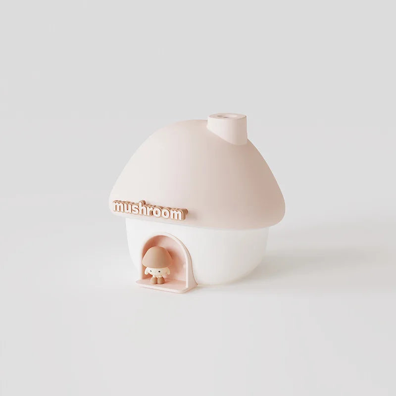 Mushroom House Humidifier Nightlight – Functional and Aesthetic