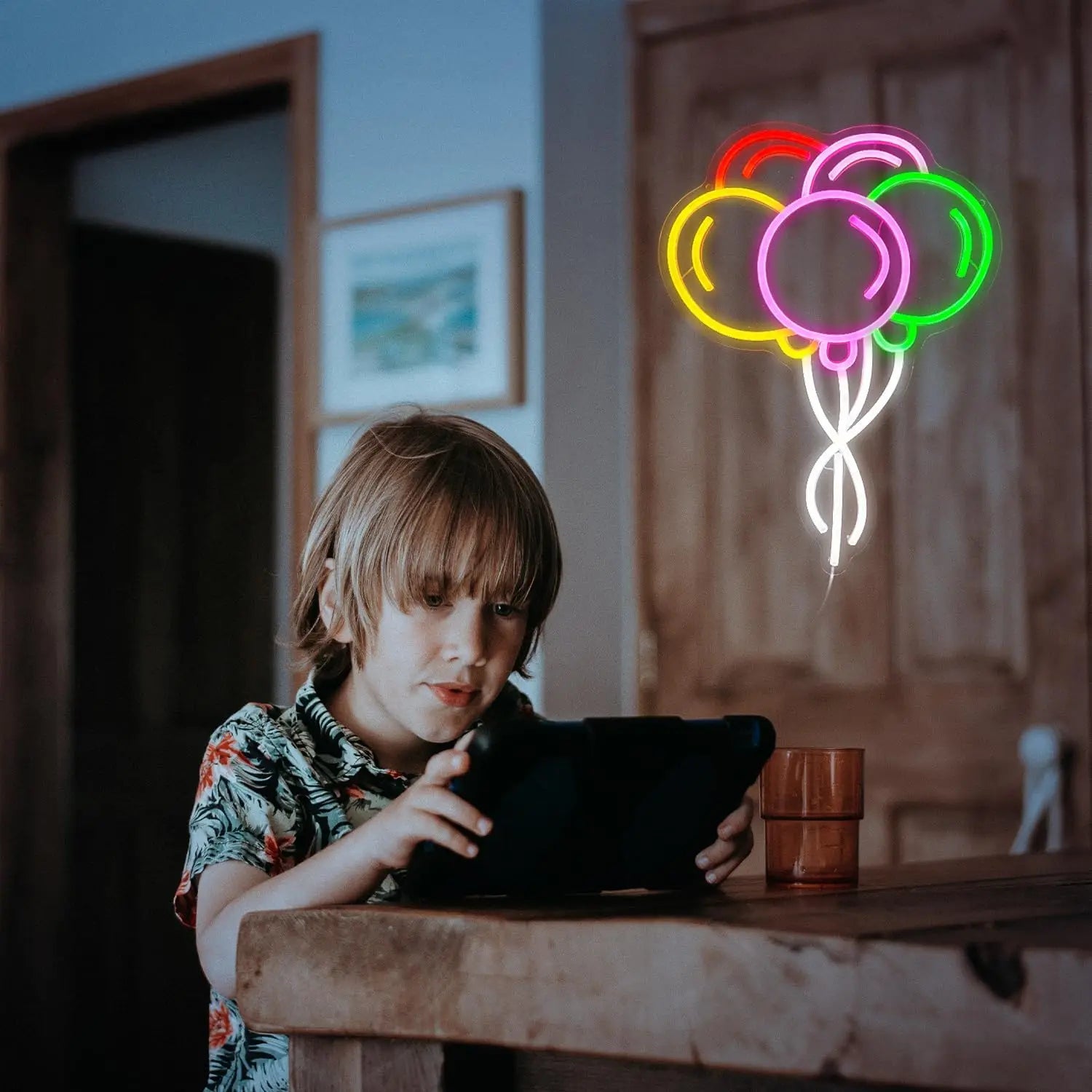 Balloon LED Neon Sign