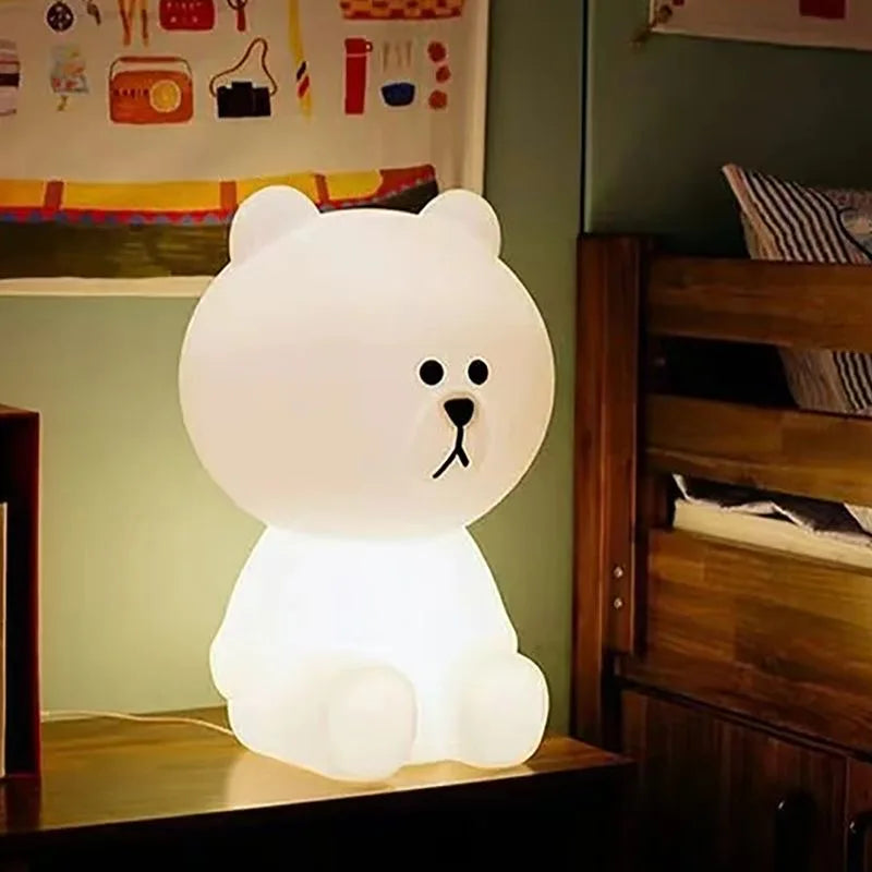 Huggable Bear Nightlight – Soft Glow for Cozy Evenings