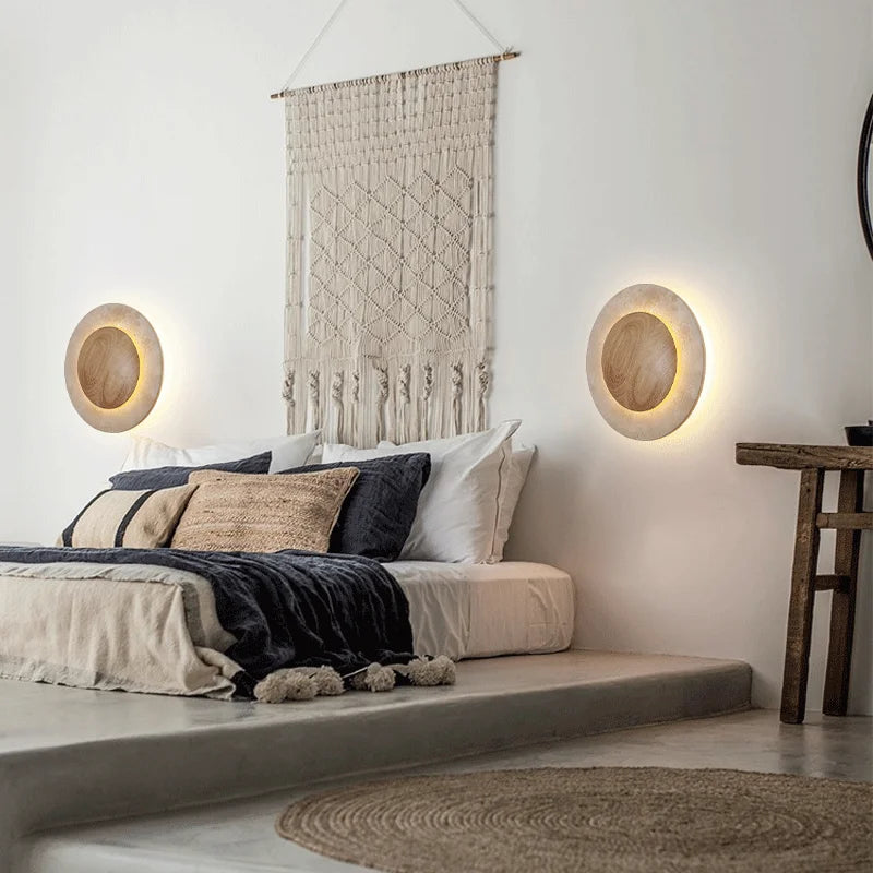 Solara Travertine Wall Sconce