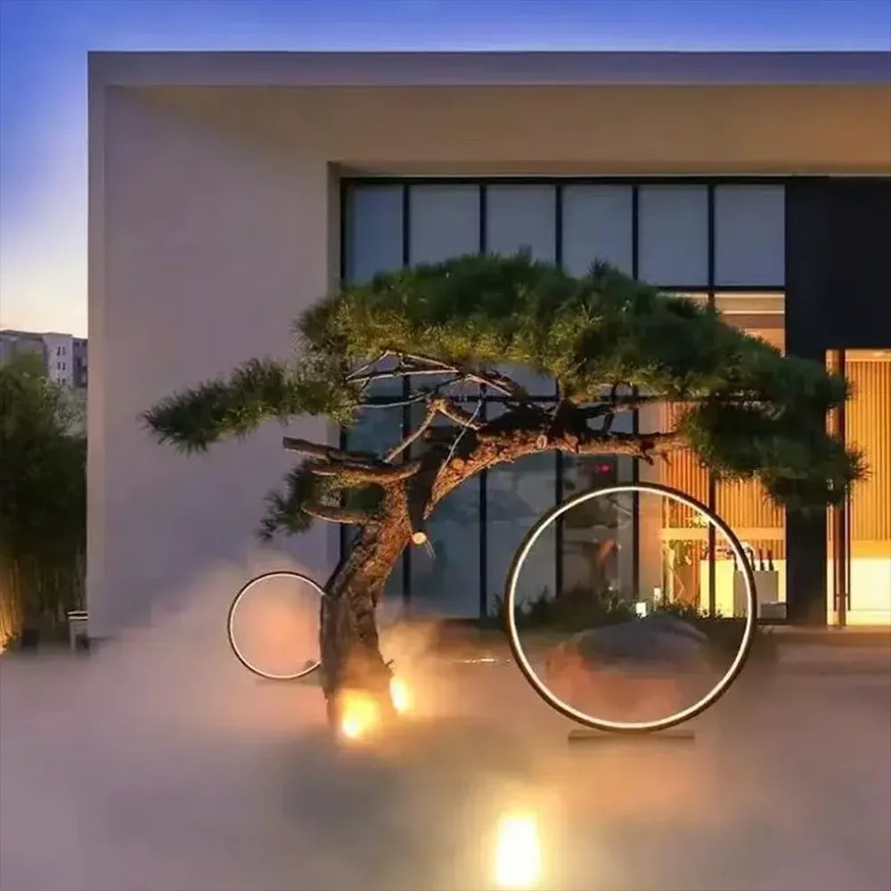 Lunar Halo Outdoor Lamp