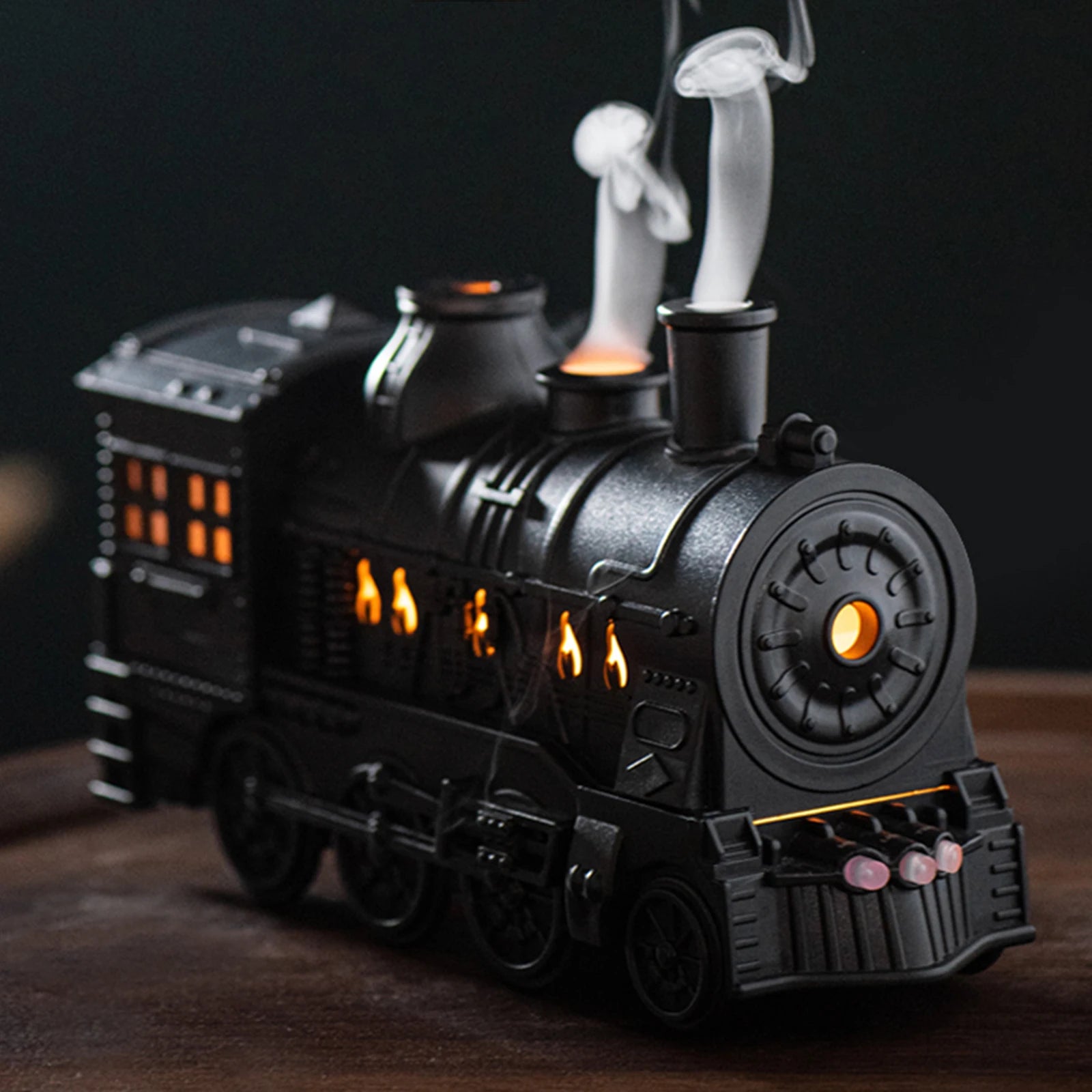 Vintage Train Nightlight & Humidifier with Remote Control
