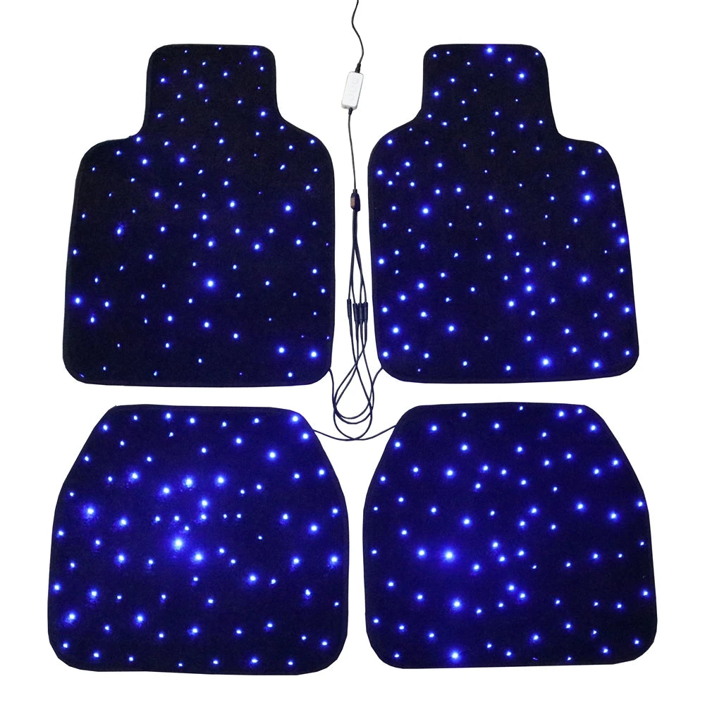 Galaxy Glow LED Car Floor Mats