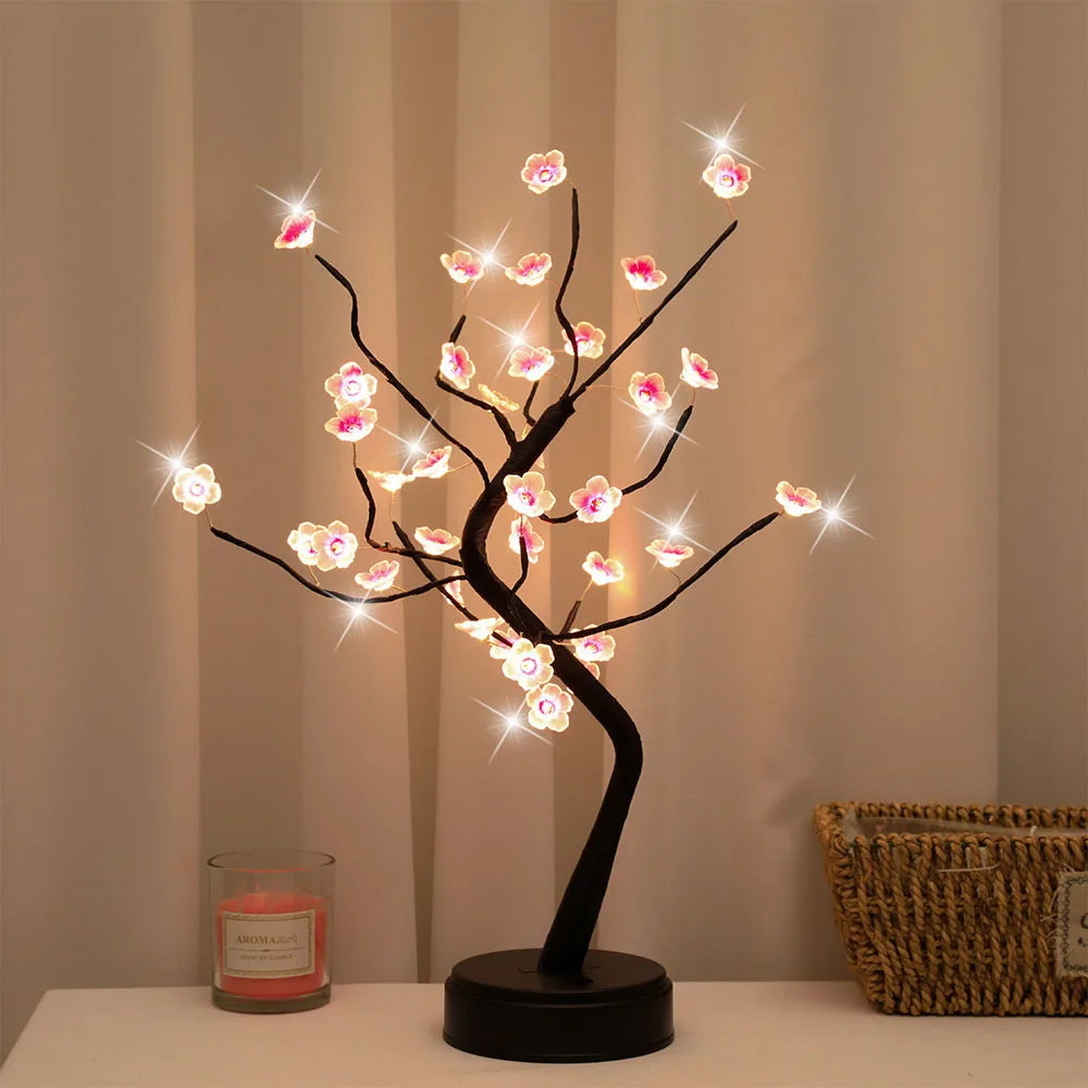 Blossoming Rose Tree Lamp