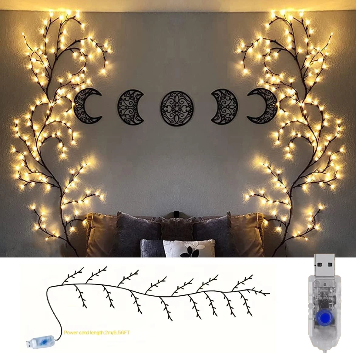 Bendable Willow Vine Lights