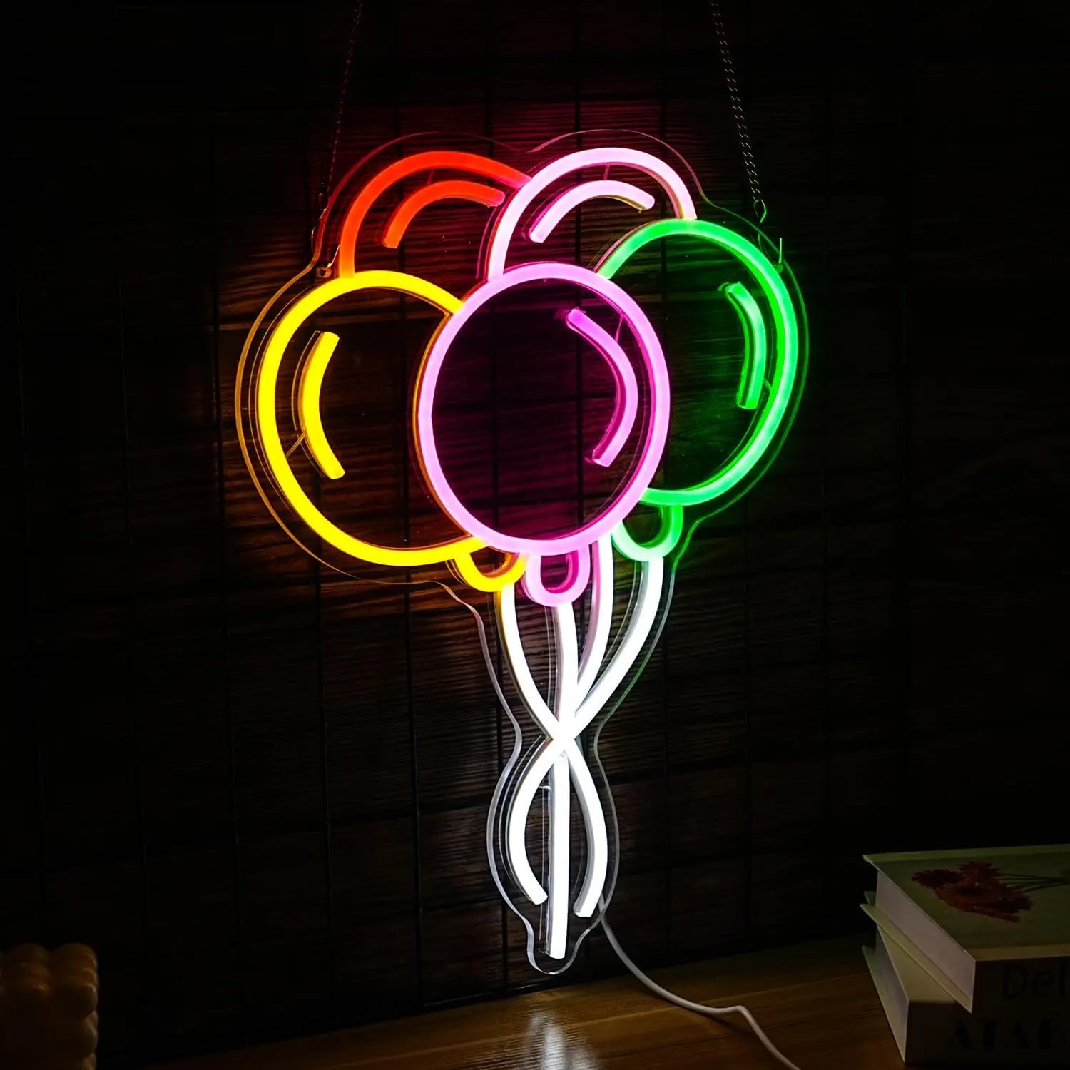 Balloon LED Neon Sign