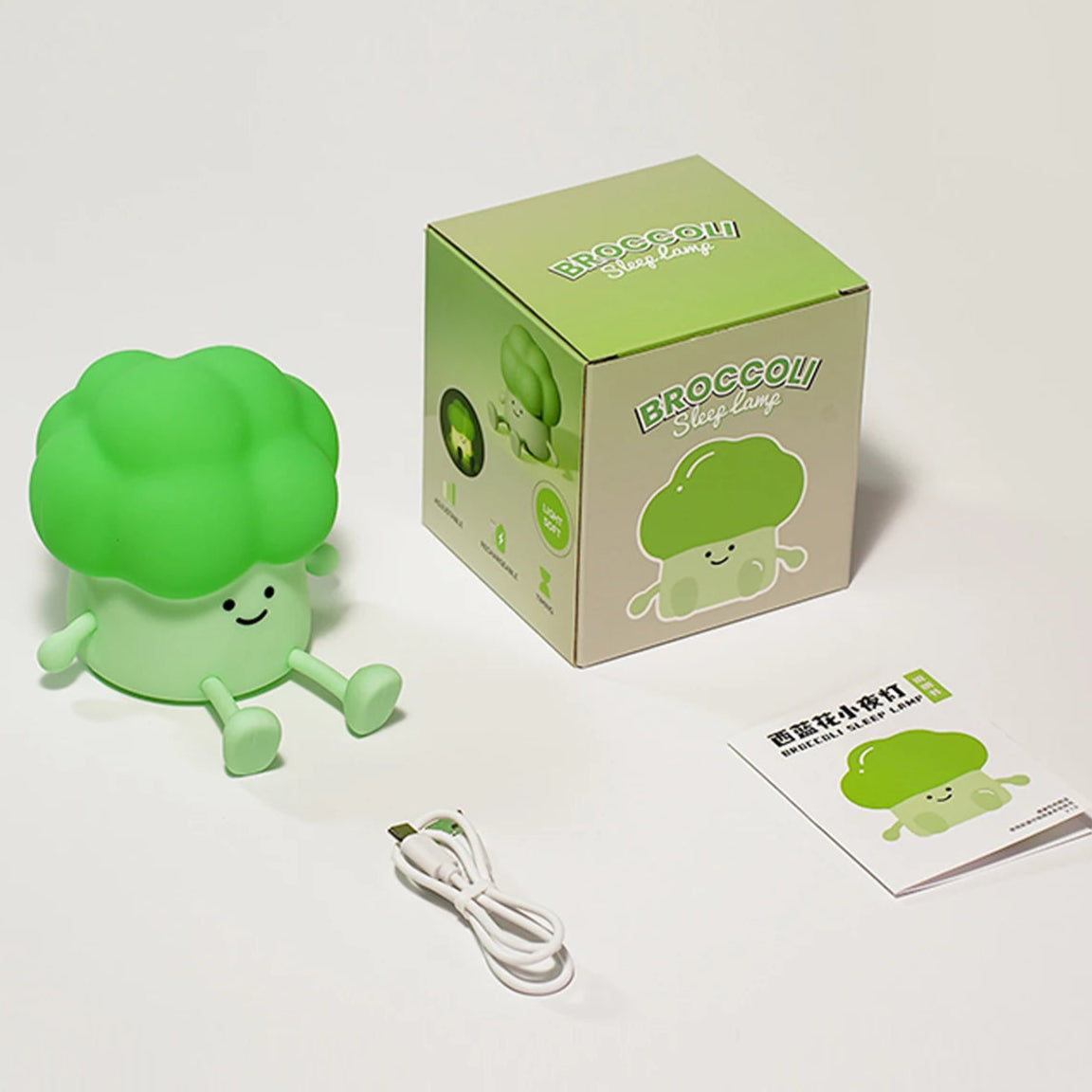BrightBroccoli Silicone LED Night Light
