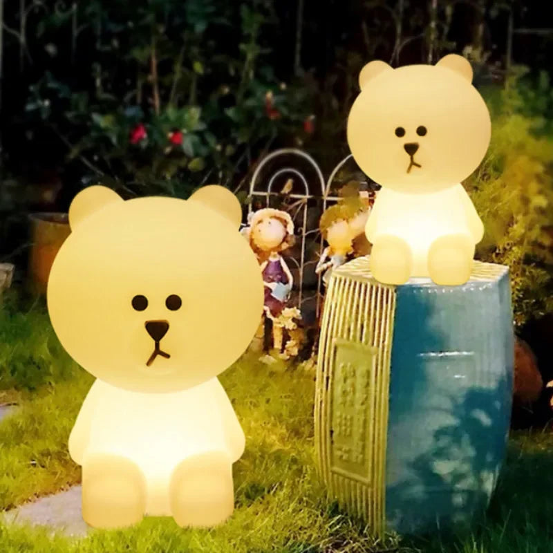 Huggable Bear Nightlight – Soft Glow for Cozy Evenings