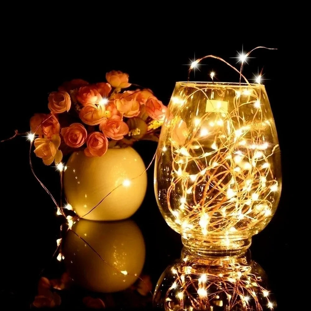 Copper Wire Micro LED Fairy String Lights – 6 & 10-Pack for DIY Décor & Gifts