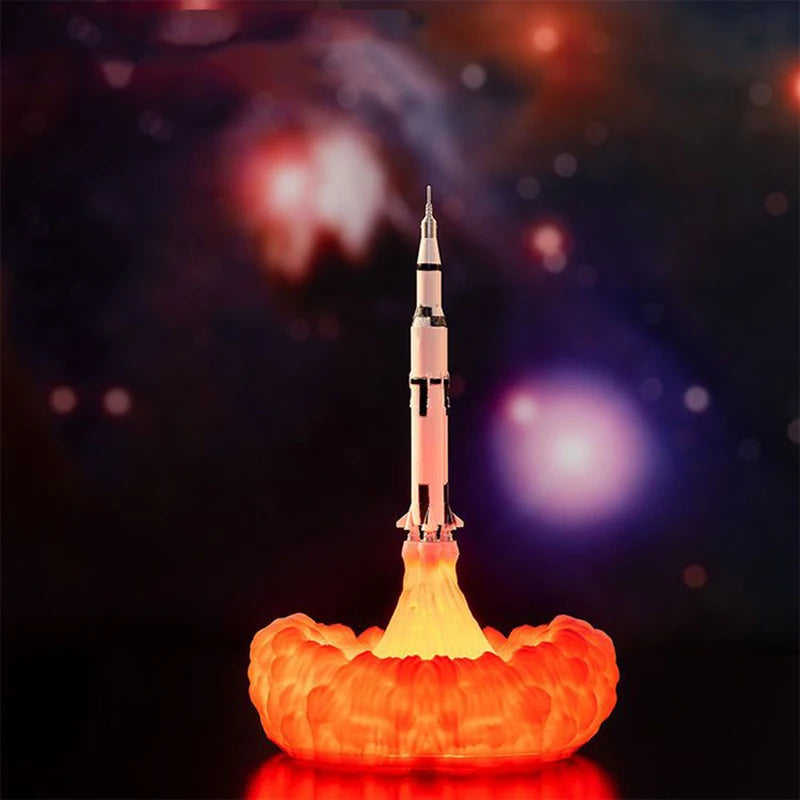 Rocket Launch Night Lamp