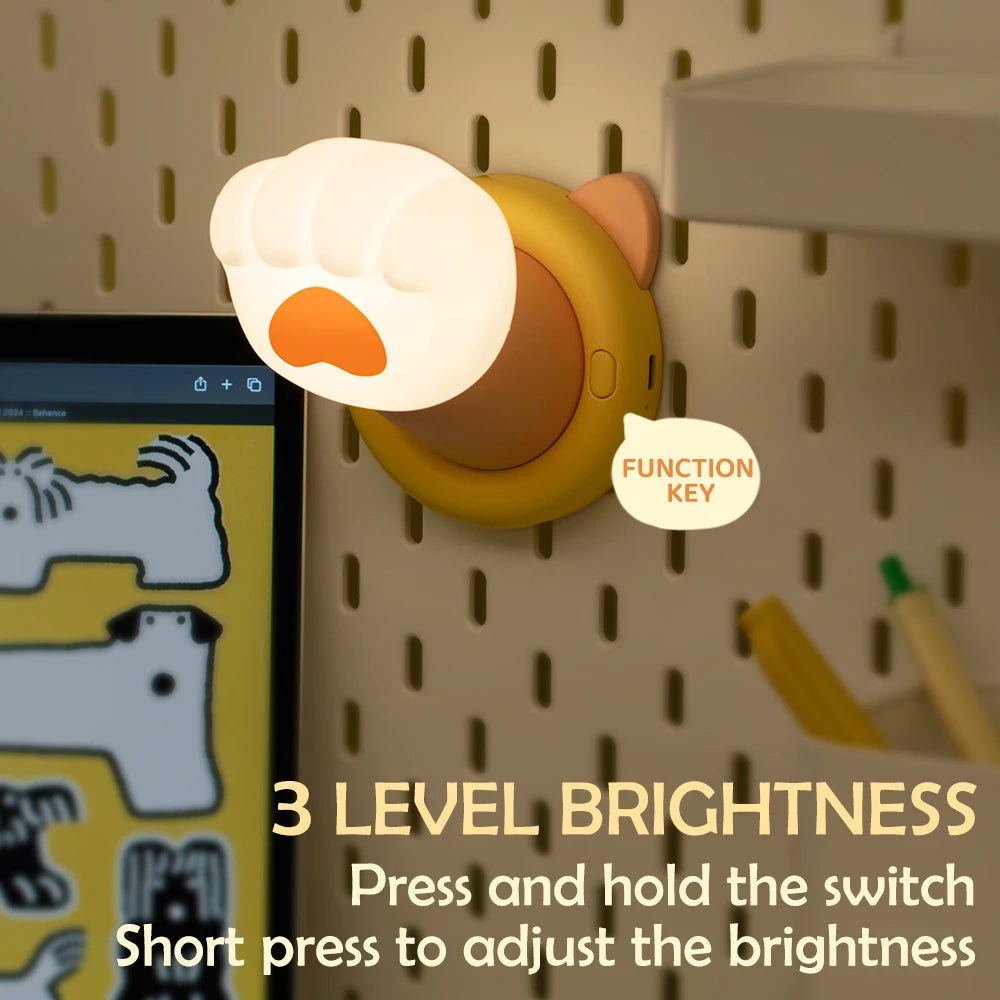 PawGlow Silicone Night Light