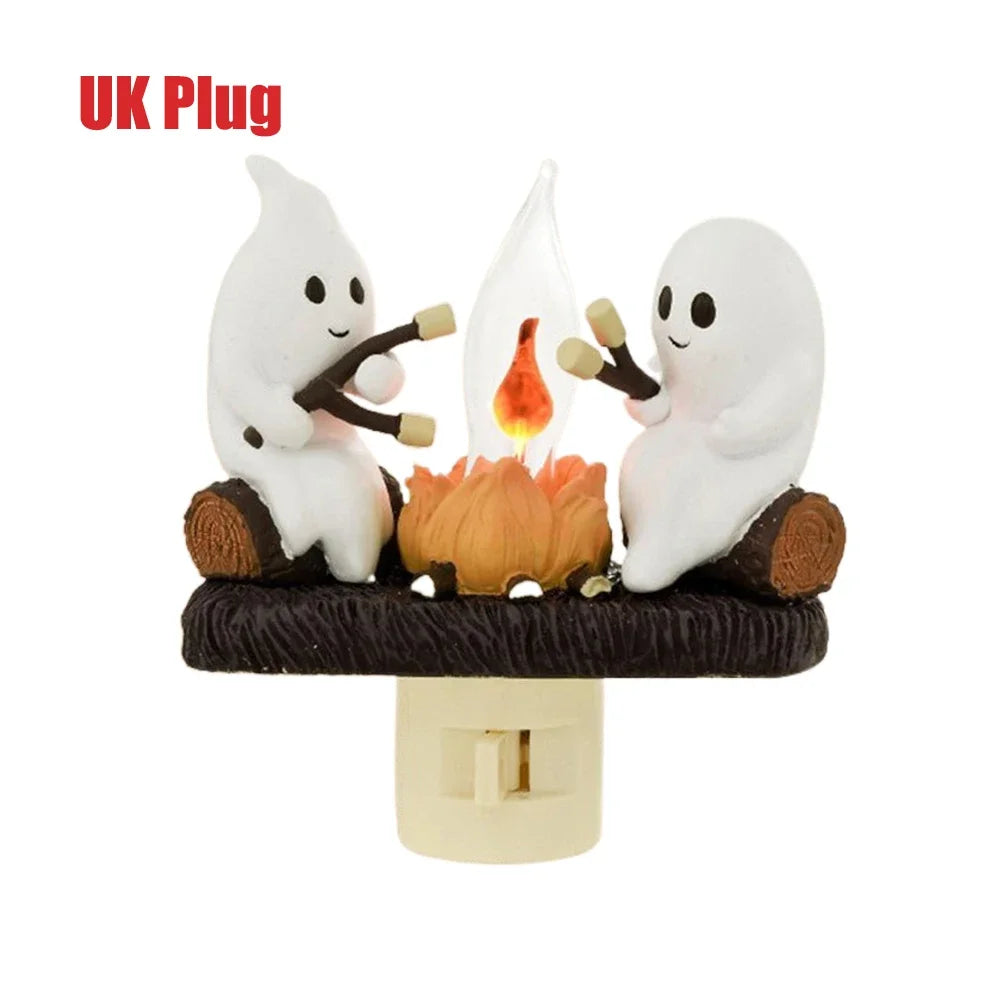 Ghost Campfire Nightlight