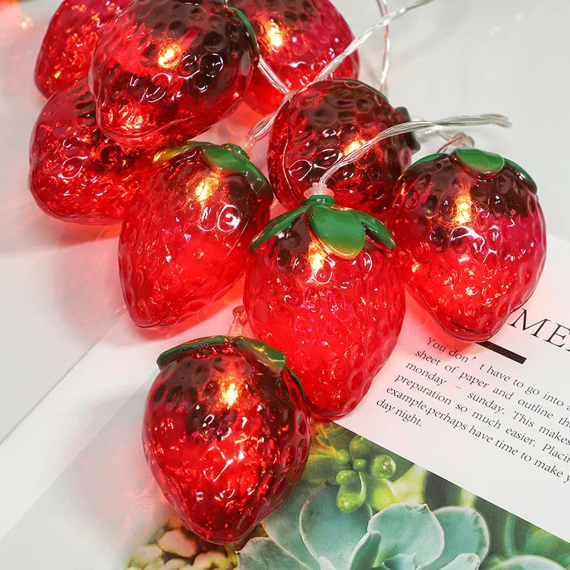 Strawberry String Lights