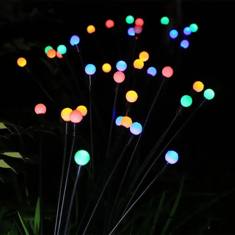 Solar Starburst Firefly Outdoor Garden Light lifestyle product view