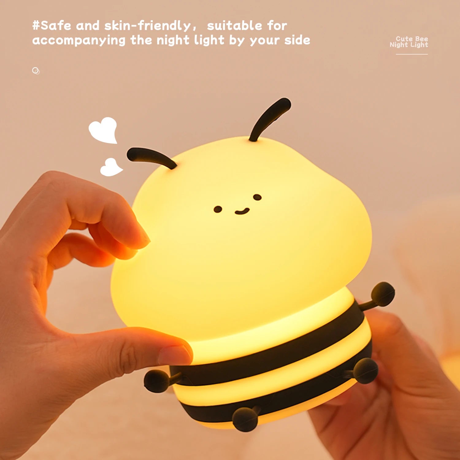 Bumblebee Silicone RGB Nightlight