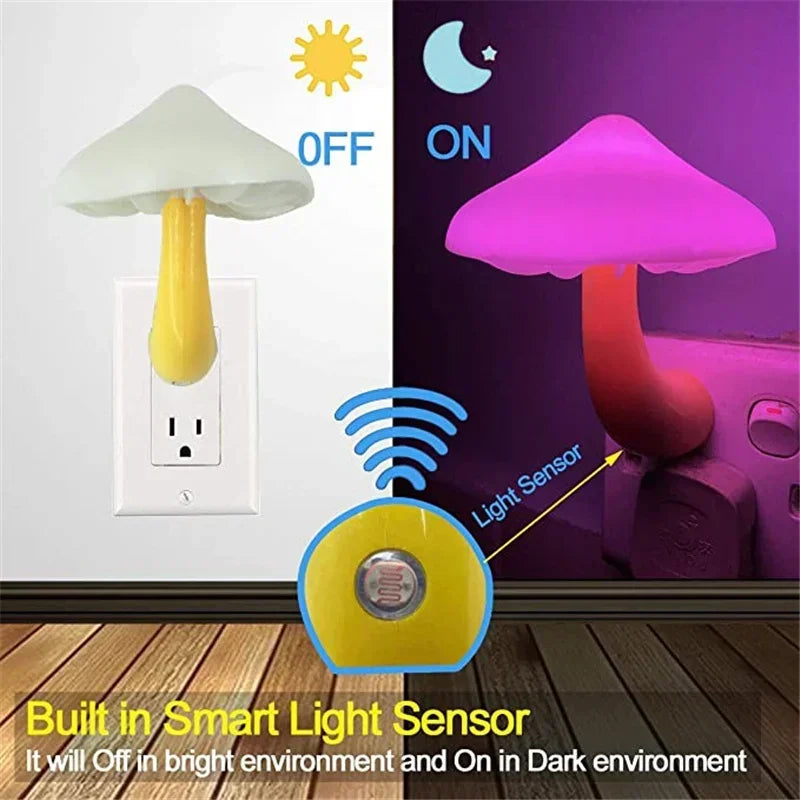 Mushroom Plug-in Nightlight