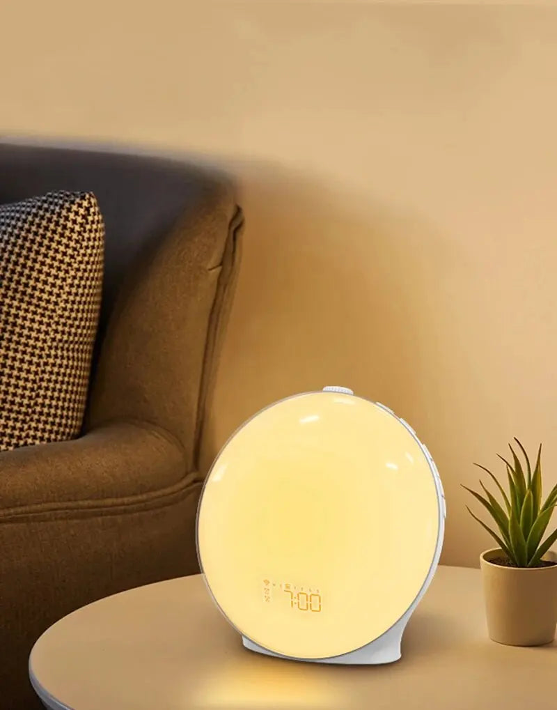 LUMINA RISE – Smart Sunrise Alarm & Ambient Glow Clock