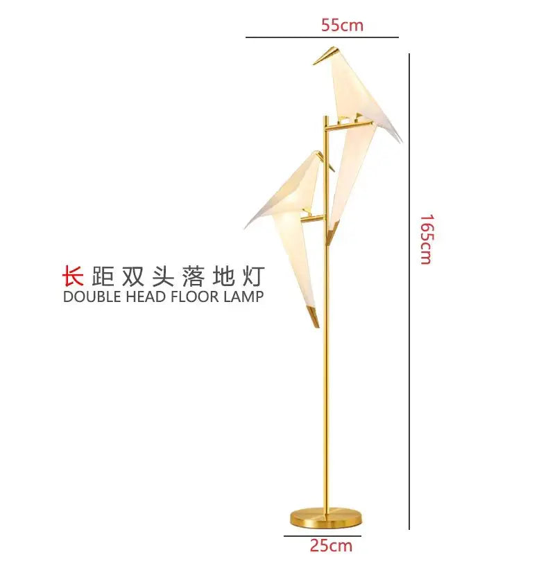 Aves Perch LED Floor, Table, Wall Lamp