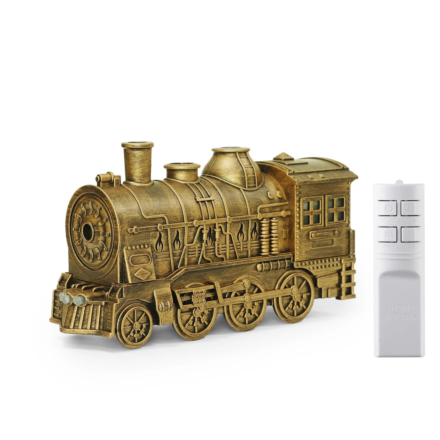 Vintage Train Nightlight & Humidifier with Remote Control