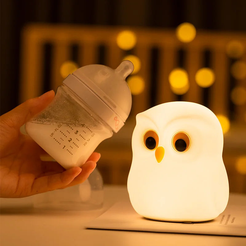 GlowOwl Silicone Night Light