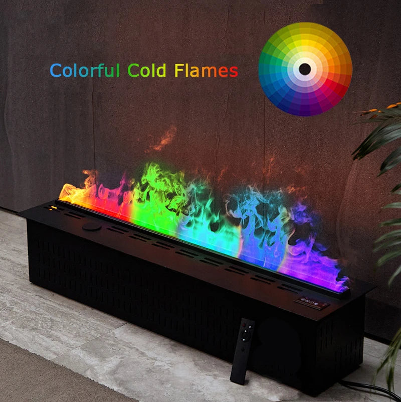 Smart 3D Water Vapor Flame Bar