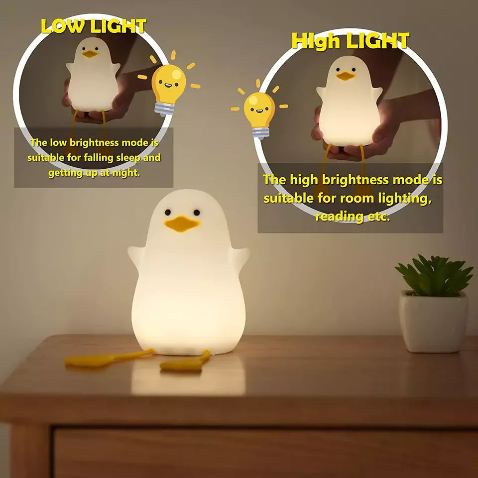 Duck Silicone Shelf Nightlight