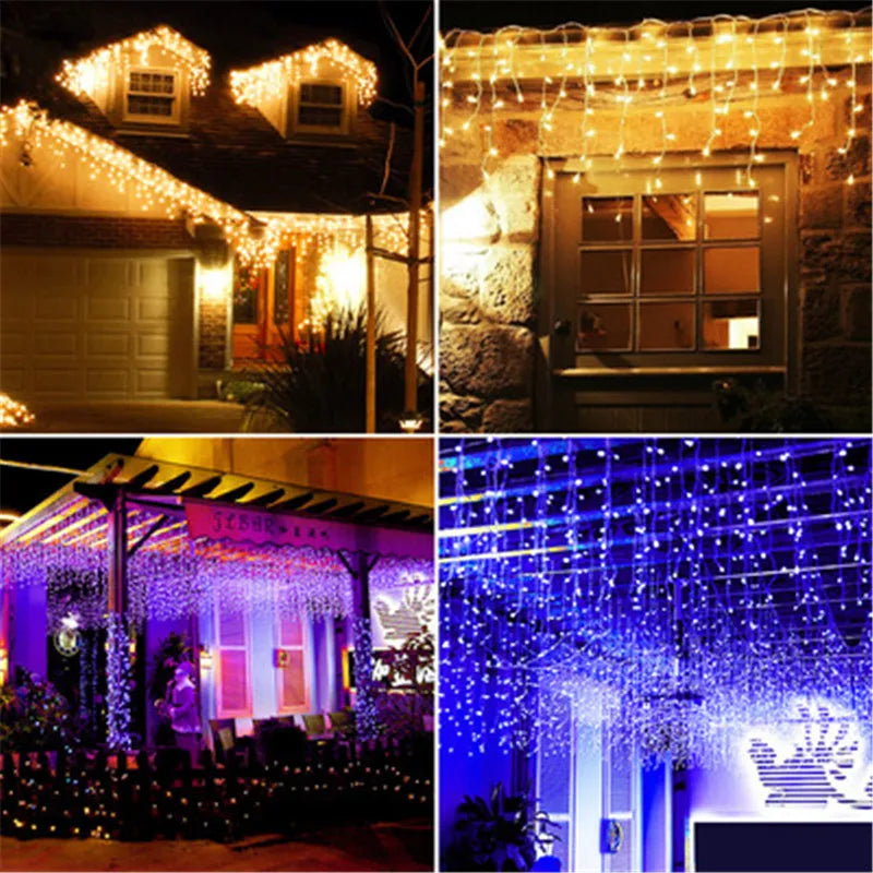 Window Curtain Fairy String Lights Touch Control Dimmable alternate product view