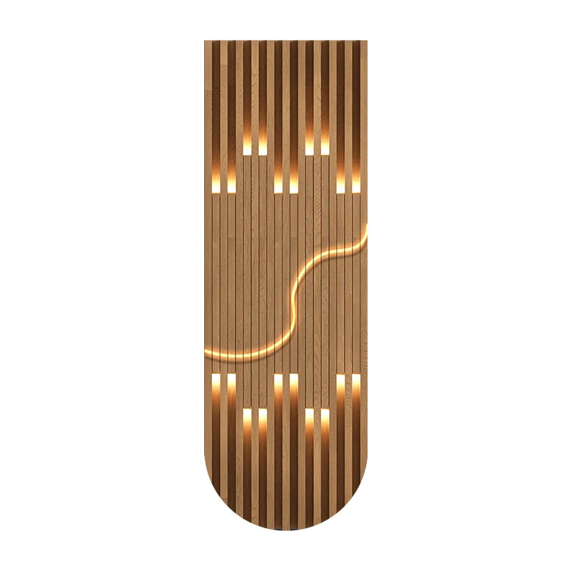 Abstract Mural Luxury Wall Light Dimmable decorative lighting detail
