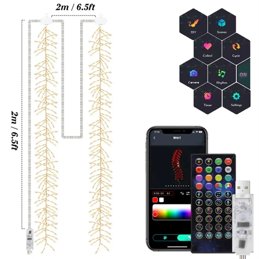 Smart RGB Firecracker Lights