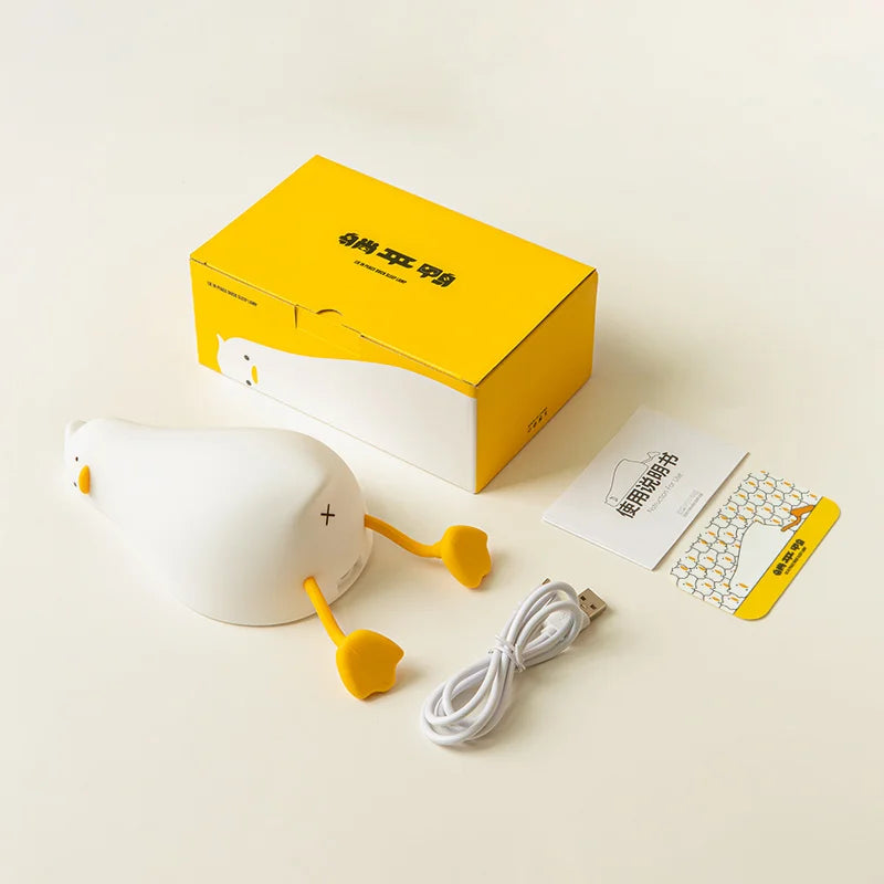 Cozy Duck Silicone Night Light