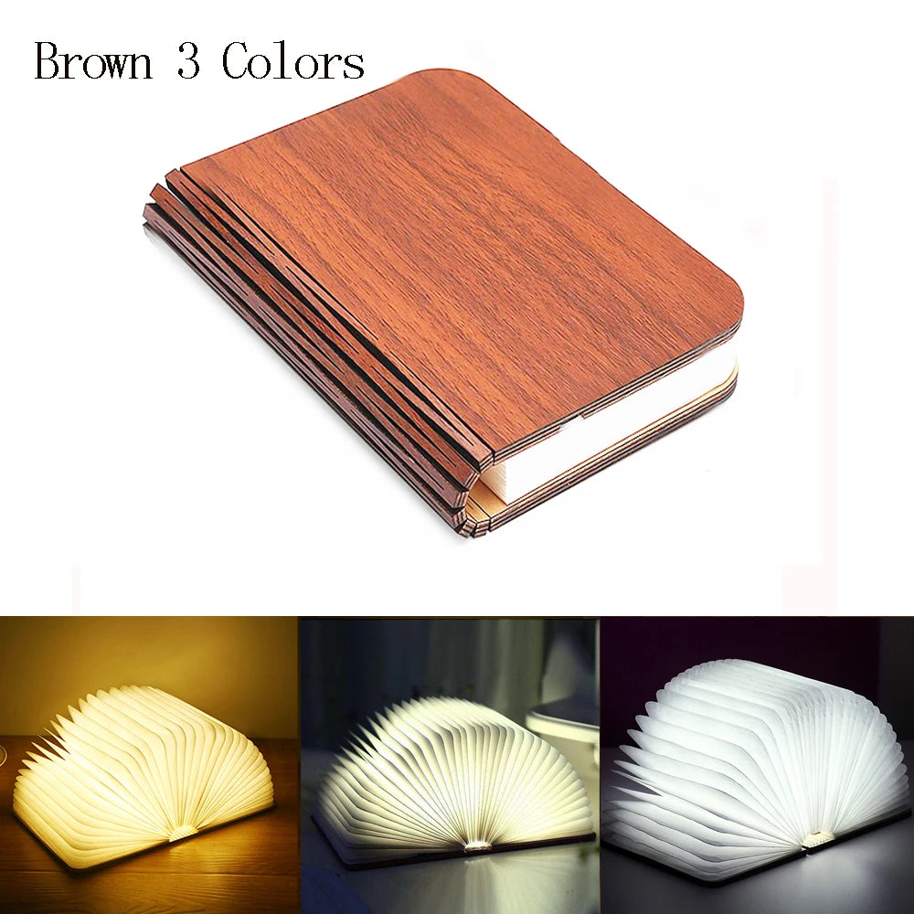 LuminFold Book Night Light