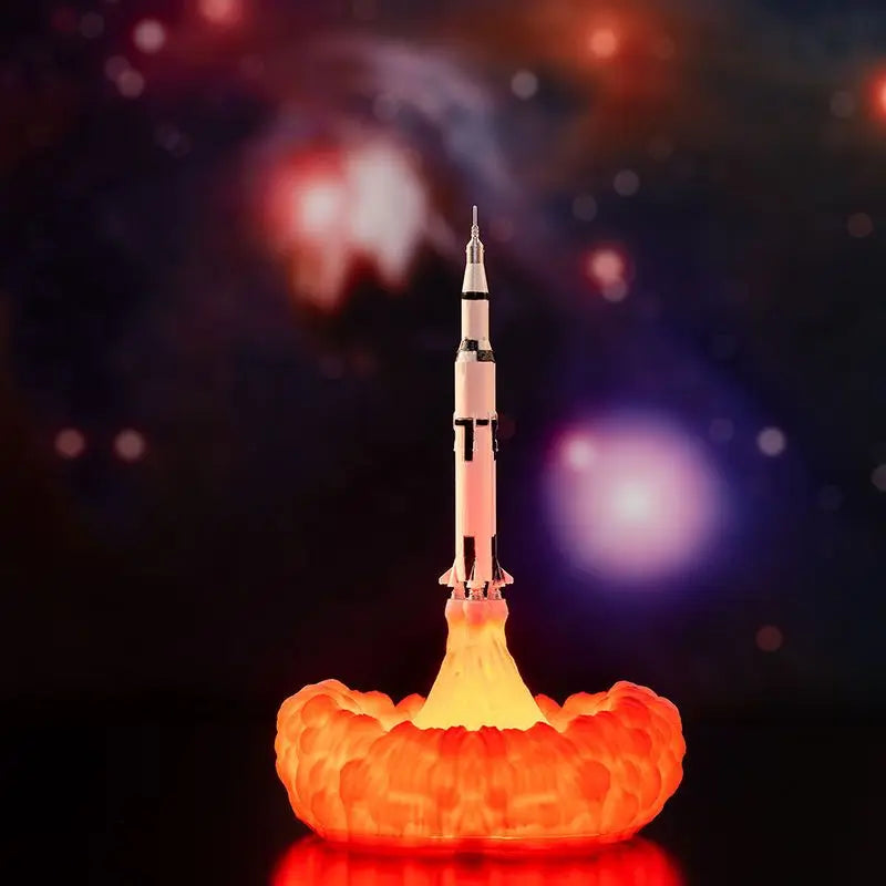 Rocket Launch Night Lamp