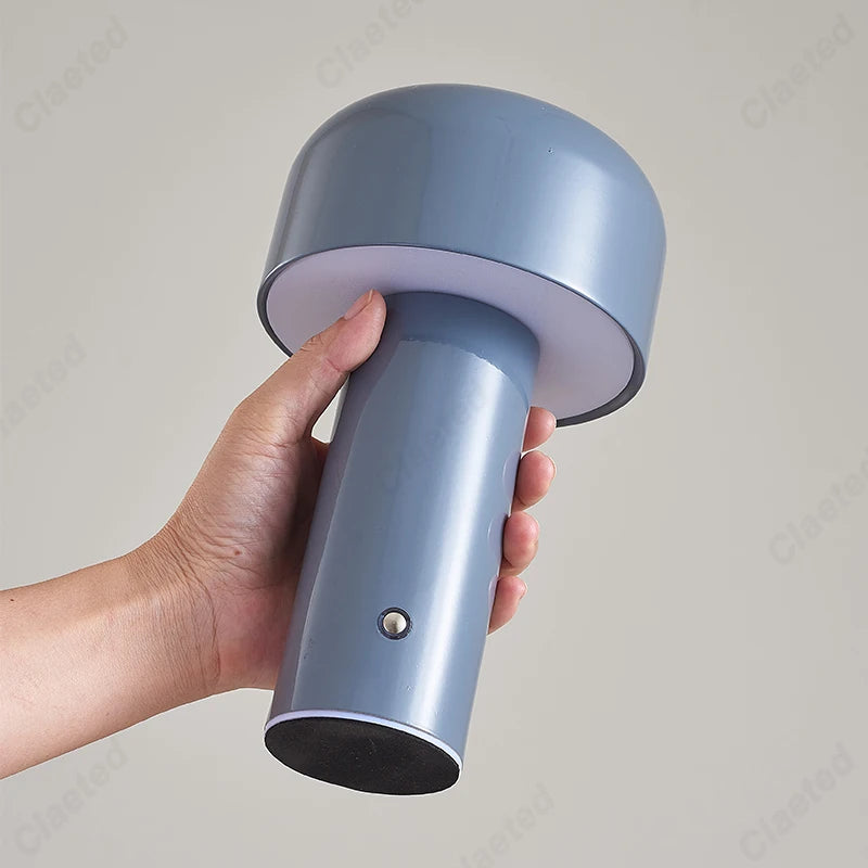 Portable Stylish Mushroom Lamp – USB Rechargeable & Touch Control