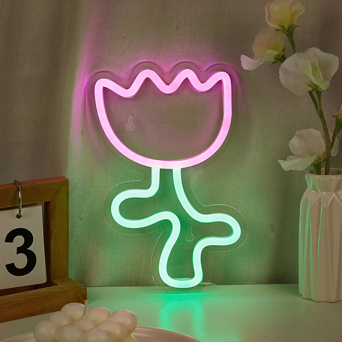 Flower LED Neon Sign
