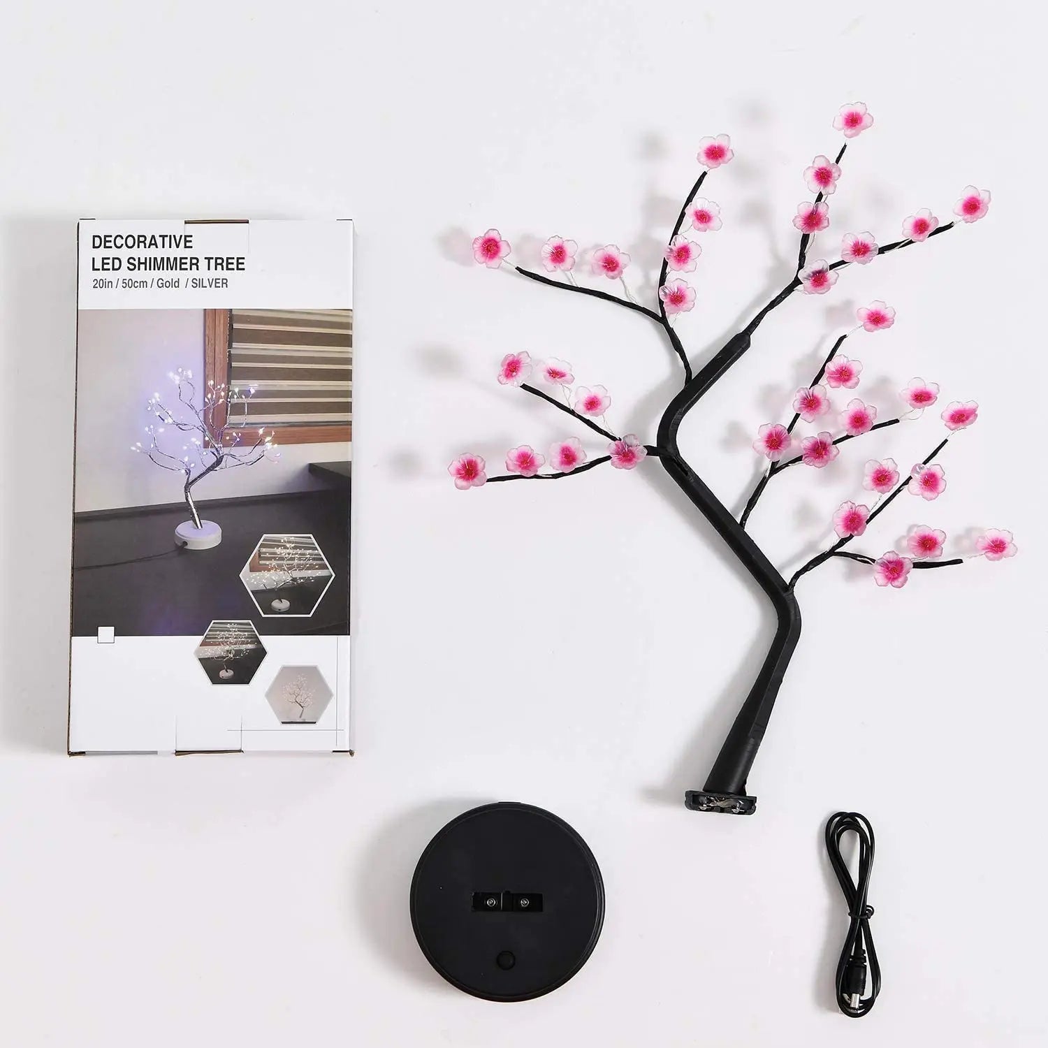 Blossoming Rose Tree Lamp