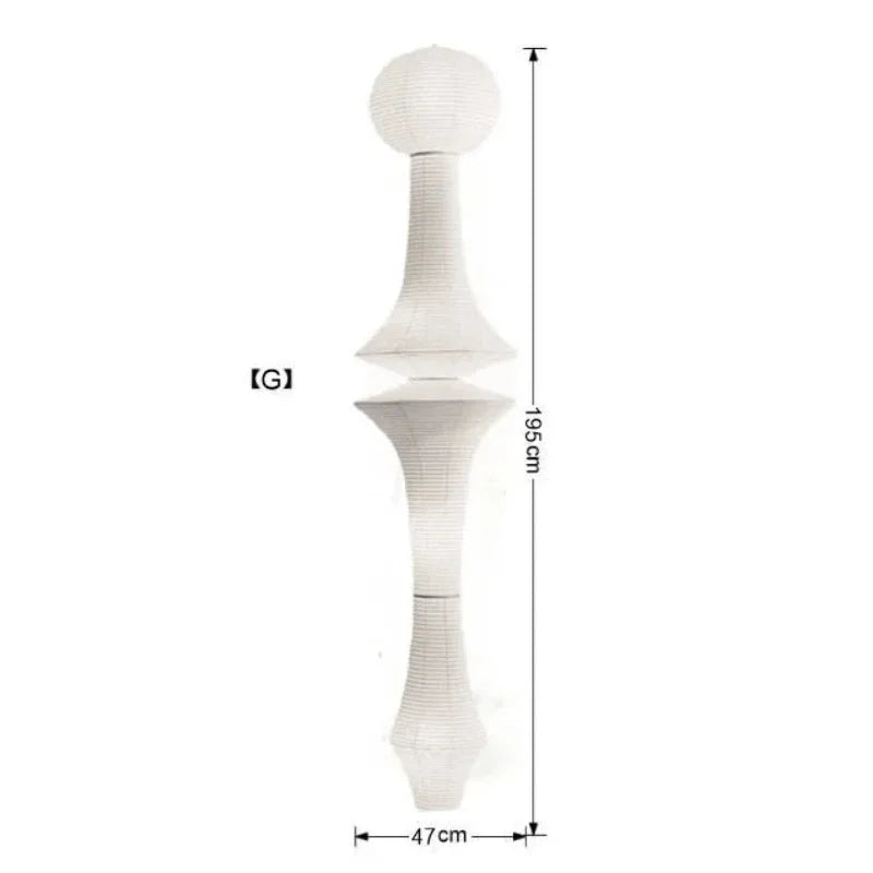 Noguchi Pendant Janpanese Ceiling Light lifestyle product view