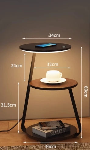 Pear Novelty Animal wireless charging lamp for soft bedroom ambience